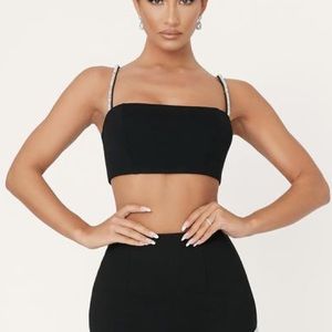 Meshki Estella diamante top